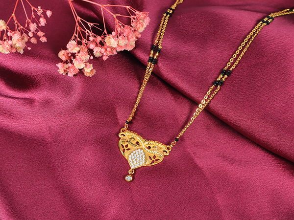 Gold plated Mangalsutra