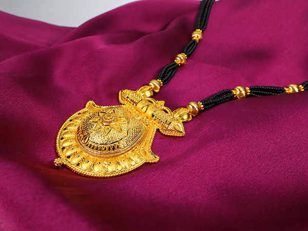 Gold plated Mangalsutra