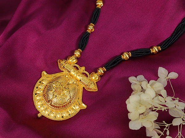 Gold plated Mangalsutra