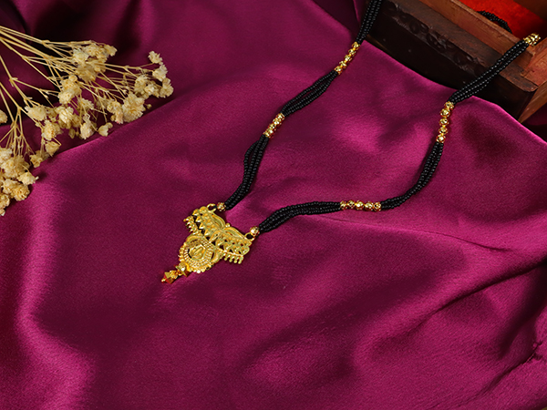 Gold plated Mangalsutra