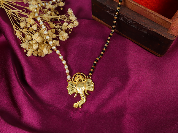 Gold plated Mangalsutra