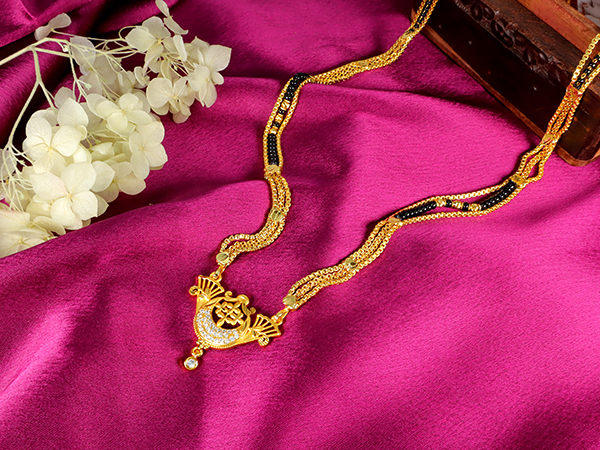 Gold plated Mangalsutra