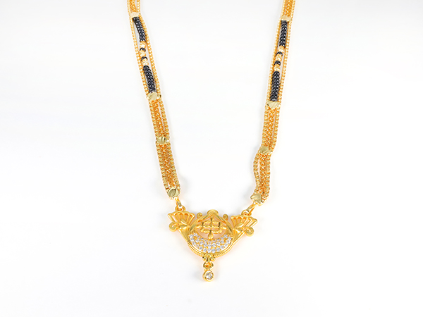 Gold plated Mangalsutra