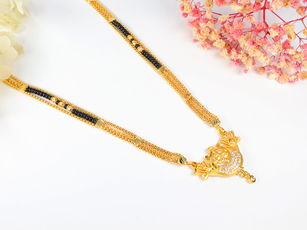 Gold plated Mangalsutra