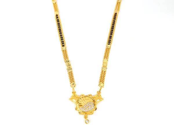 Gold plated Mangalsutra