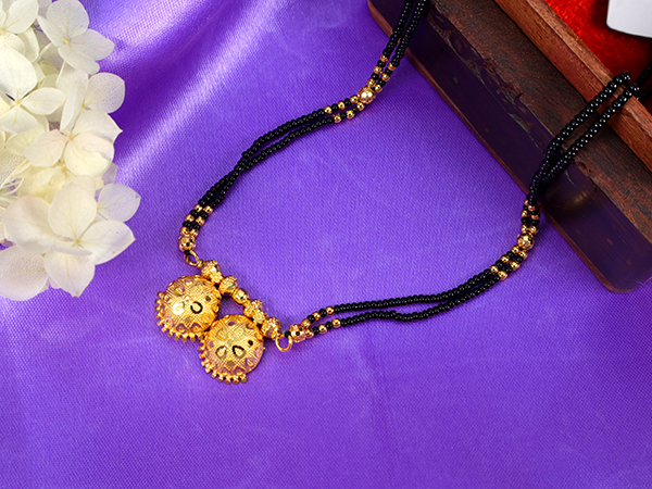 Gold plated Mangalsutra