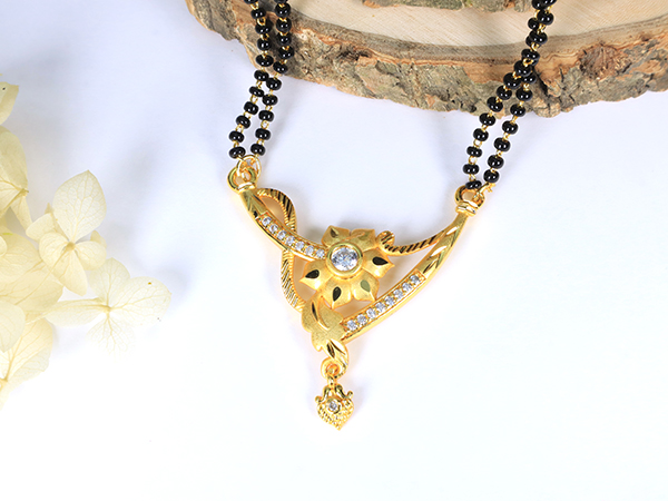 Gold plated Mangalsutra