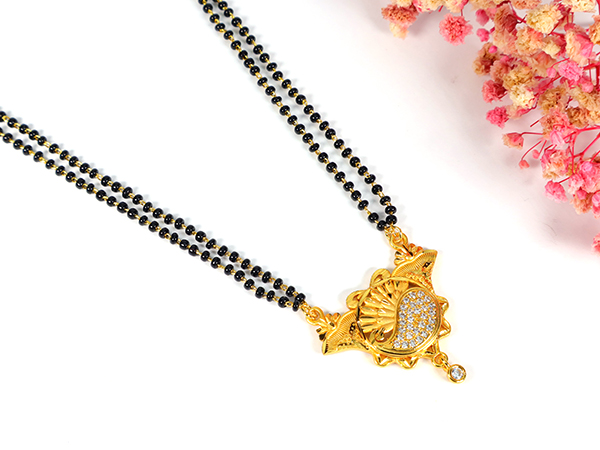 Gold plated Mangalsutra