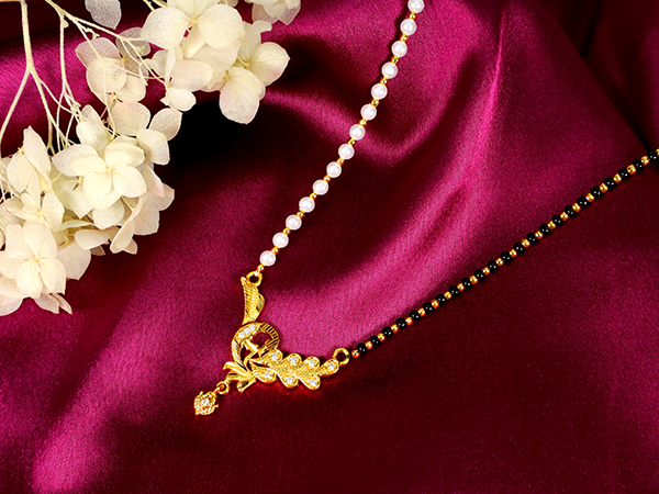 Gold plated Mangalsutra