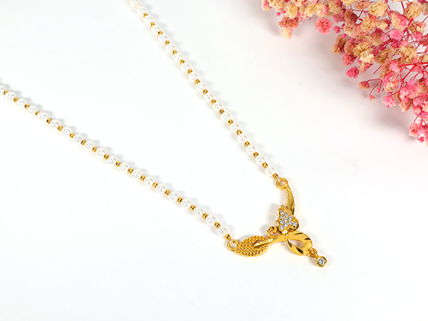 Gold plated Mangalsutra