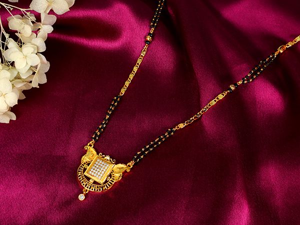 Gold plated Mangalsutra