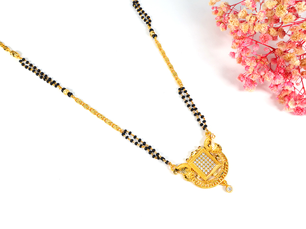 Gold plated Mangalsutra