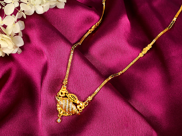 Gold plated Mangalsutra