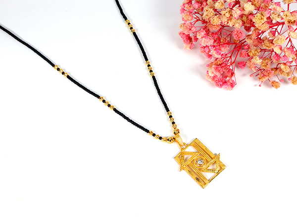 Gold plated Mangalsutra