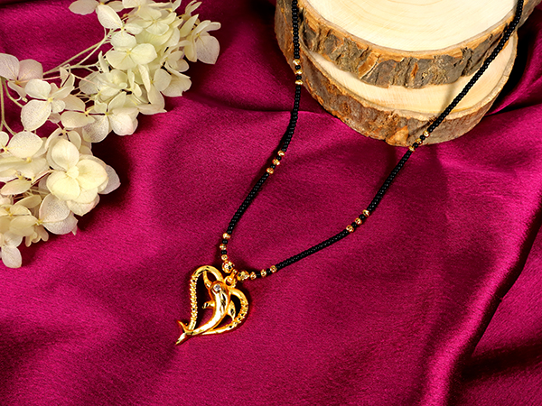 Gold plated Mangalsutra