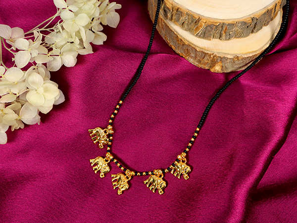 Gold plated Mangalsutra