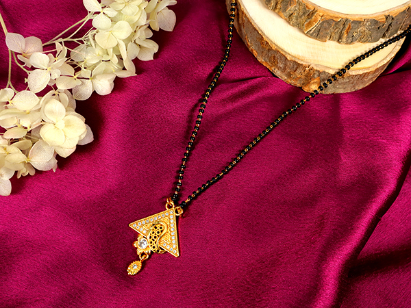 Gold plated Mangalsutra