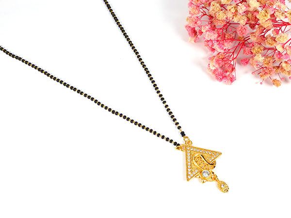 Gold plated Mangalsutra