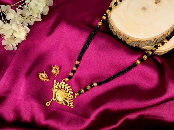 Gold plated Mangalsutra