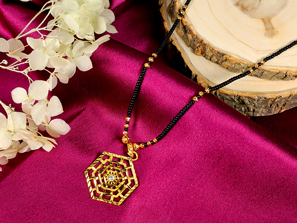 Gold plated Mangalsutra