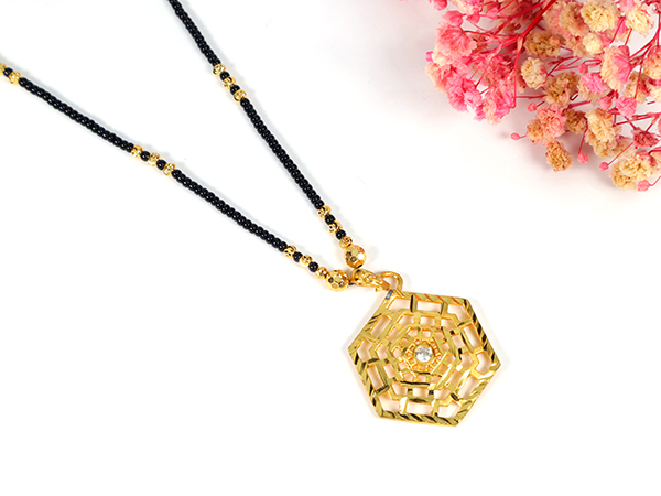 Gold plated Mangalsutra