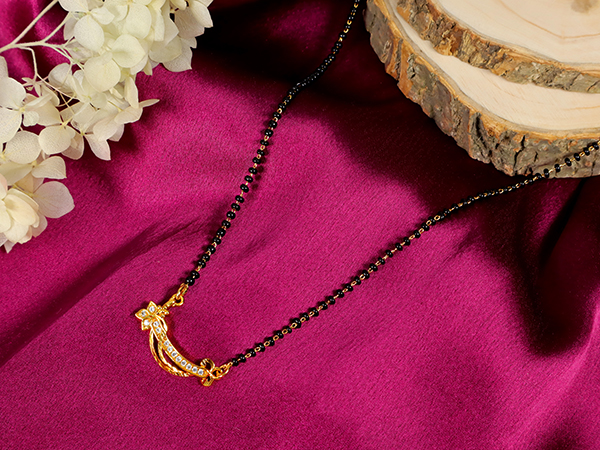 Gold plated Mangalsutra