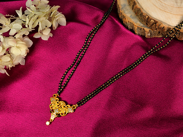 Gold plated Mangalsutra