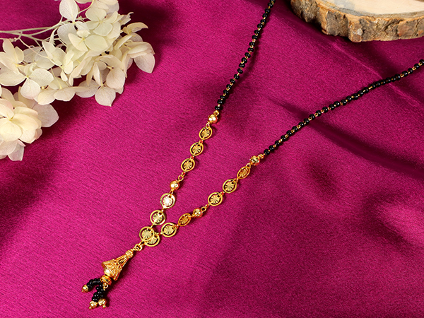 Gold plated Mangalsutra