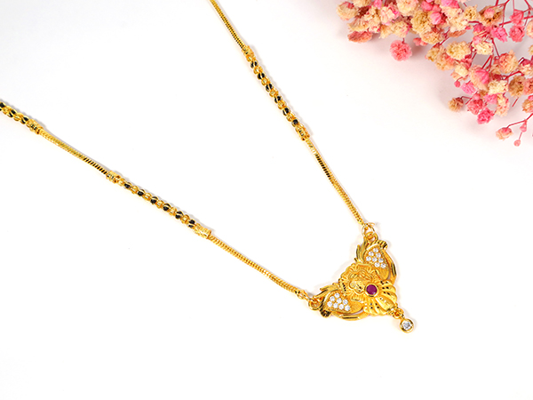 Gold plated Mangalsutra