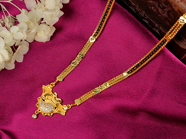 Gold plated Mangalsutra