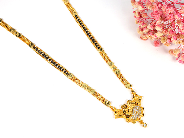 Gold plated Mangalsutra