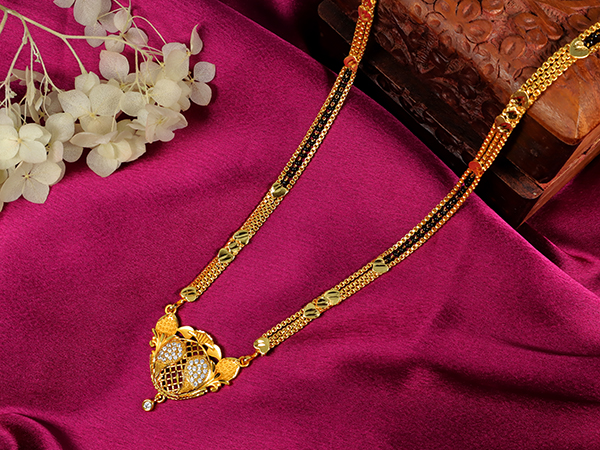 Gold plated Mangalsutra