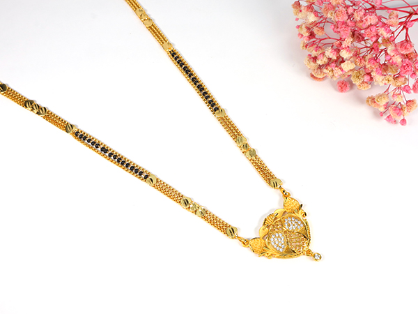 Gold plated Mangalsutra