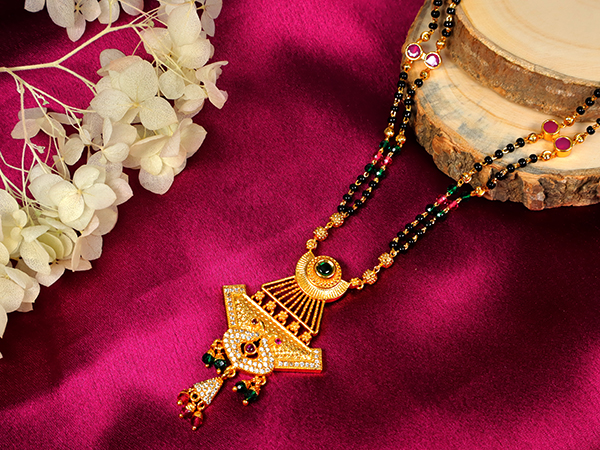 Gold plated Mangalsutra