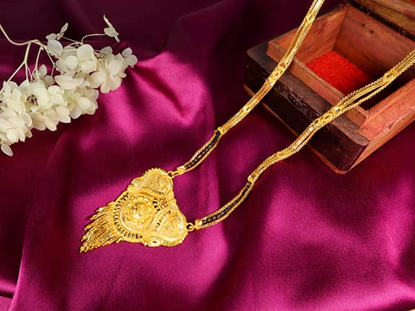 Gold plated Mangalsutra